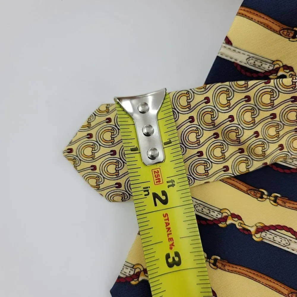 Gucci silk tie designed by Paolo gucci